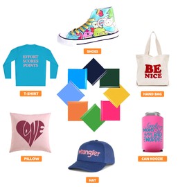 HTVRONT HTV Vinyl Rolls Heat Transfer Vinyl - 12" x 8ft Maroon HTV Vinyl for Shirts, Iron on Vinyl for Cricut & Cameo - Easy to Cut & Weed for Heat Vinyl Design (Maroon)