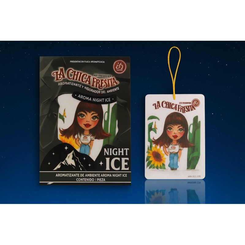 Night Ice 8 pcs Night Ice LA CHICA FRESITA Car