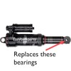 Easybikeparts Replacement MAX Shock Bearings for RockShox Super Deluxe 2017+