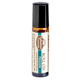 Fabulous Frannie Tension Pre-Diluted Essential Oil Roll-On Ready to use! 100% Pure Essential Oils Lavender, Peppermint, Rosemary & Grapefruit and Coconut Carrier Oil 10ml