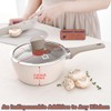 WAGENSTEIGER Aluminum Saucepan with Ceramic Coated Non-Stick Surface, 7-Layer Coating,
