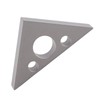 45/90 Degrees Matte Aluminum Alloy Mini Right Angle Ruler Woodworking