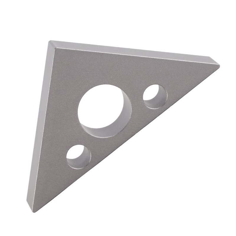 45/90 Degrees Matte Aluminum Alloy Mini Right Angle Ruler Woodworking