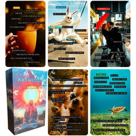 Tmenreiy Life Situations Oracle Cards, Oracle Cards For Beginners, Oracle Deck Used For Life Situations, Career, Relationships, And Personal Growth