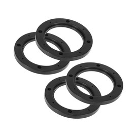 TUCKBOLD 4pcs for 4 Inch Car Speaker Spacer Plastic 92mm ID Black Hollow Automotive Parts