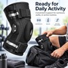 Hinged Knee Brace for Daily & Sports Support – Adjustable