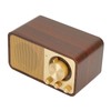 Retro Wood Bluetooth Speaker Clear Sound Quality Mini Portable Wireless