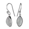 Meadows Natural Rainbow Moonstone Marquise Cut 925 Silver Earrings Christmas