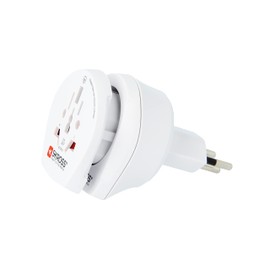 Skross 101405 Combo Plug Adapter, White, One Size