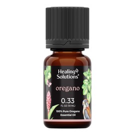 Healing Solutions Oregano Essential Oil - 0.33 Fluid Ounces