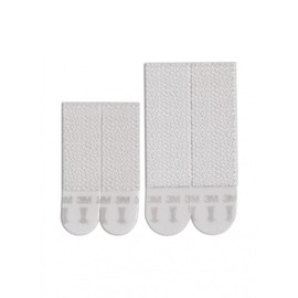 Command™ Picture Mounting Strips 17203 Size M and S White Value Pack 8 × Size M + 4 × Size S