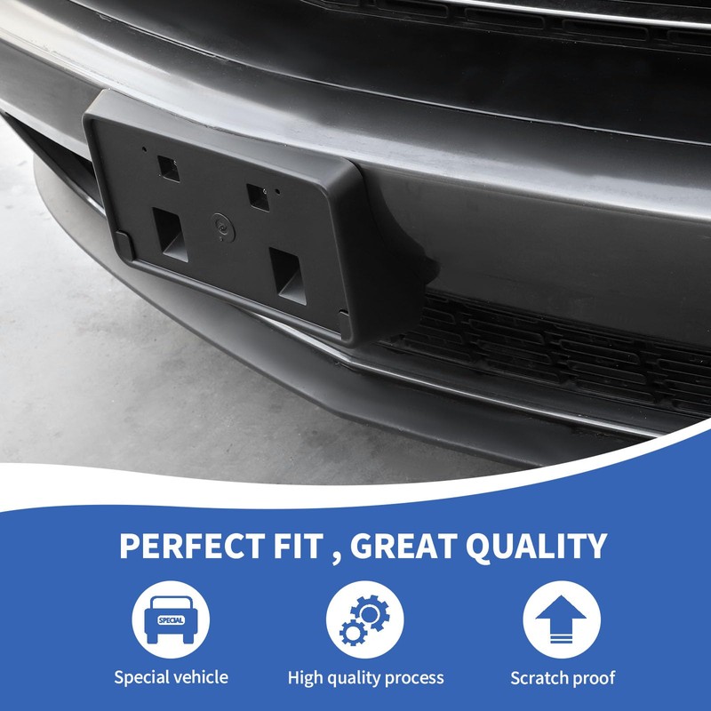 RAZPOY for Challenger License Plate Frames, Front Bumper License Plate