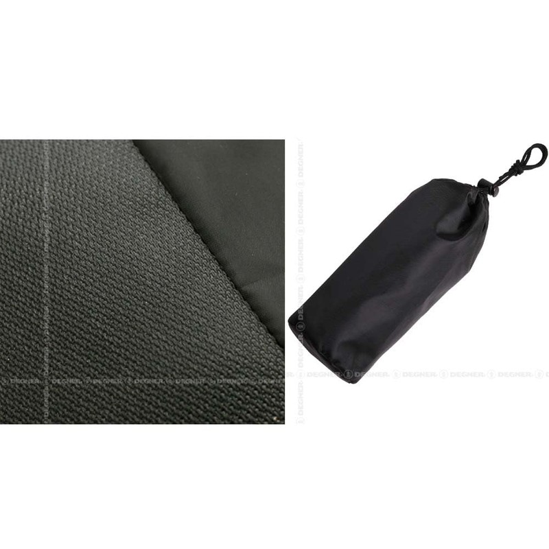 DEGNER(デグナー) FLSTC純正バッグ用レインカバー ナイロン・耐熱難燃性素材 50x5x30cm ブラック RC-FLSTC2