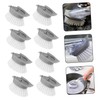 Healvian 8pcs Handle Automatic Cleaning Brush Replacement for Kitchen and