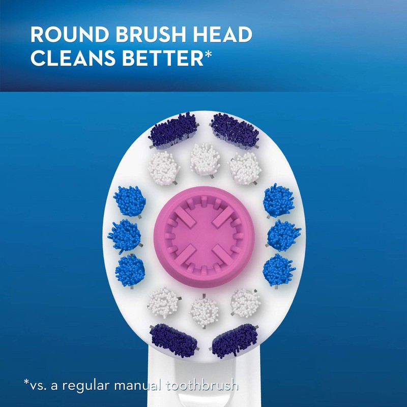 Oral-B 3D White Electric Toothbrush Replacement Brush Heads Refill, 3