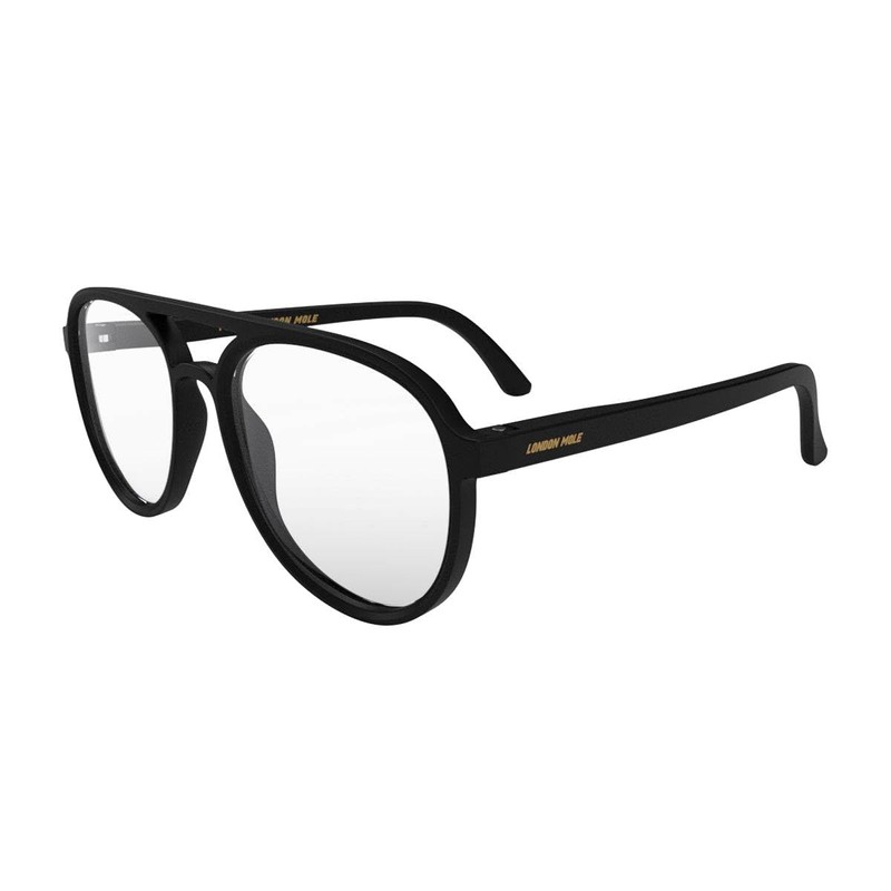 LONDON MOLE Pilot Blue Light Safety Glasses | Cool Blue