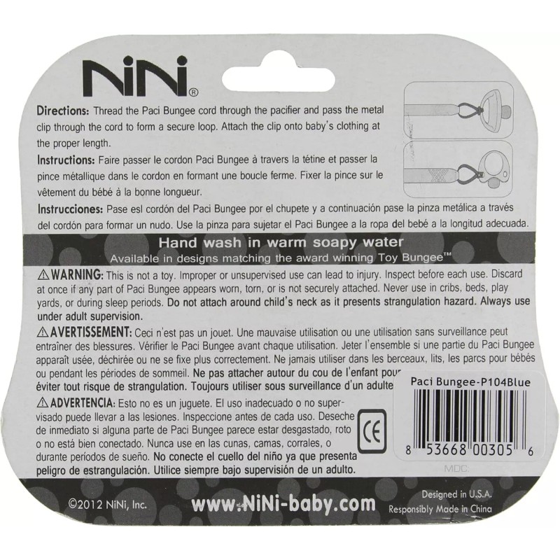 NINI NEW NiNi PACI BUNGEE DURABLE/WASHAB