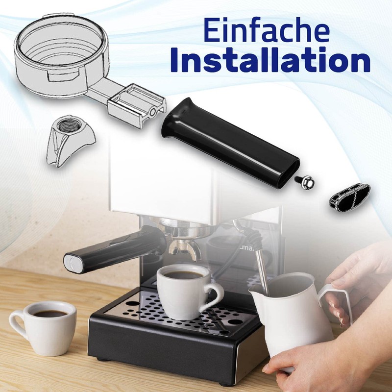 Porta Filter Handle for Gaggia New Baby Coffee Machines MONTERAL