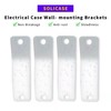 Wall-Mounted Brackets for SOLICASE Electrical Enclosure 4PCS in a Pack