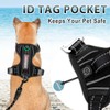 BARKBAY No Pull Dog Harness 3 Buckles Large Reflective Dog