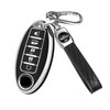 QBUC for Nissan Key fob Cover,Soft TPU 360°Car Key Case
