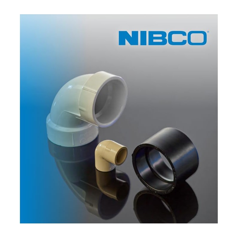 NIBCO 4810 Series PVC DWV Pipe Fitting, Wye, 2" Hub