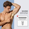 SUERBEATY Mini Waxing Kit for Men Women, 250ml Beginner Friendly
