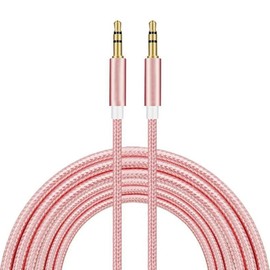 3.5mm Aux Cable,Mini Jack Male to Male Auxiliary Audio Cable,Nylon Braided Aux TRS Lead for Car,Aux cable 3.5mm Male Stereo Jack To Jack Audio Cable Compatible with Earphone Speaker Car Home Soundbar