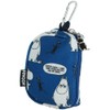 Marushin 1525006200 Compact Pouch, Moomin, Blue, Compact, Trinket Case, Gift,