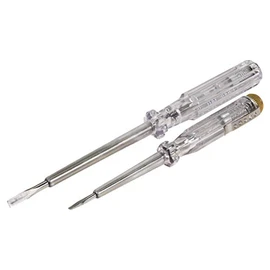 MC Power Voltage Tester Set, Pack of 2, 140 x 3 mm + 190 x 3.5 mm, 110-250 V
