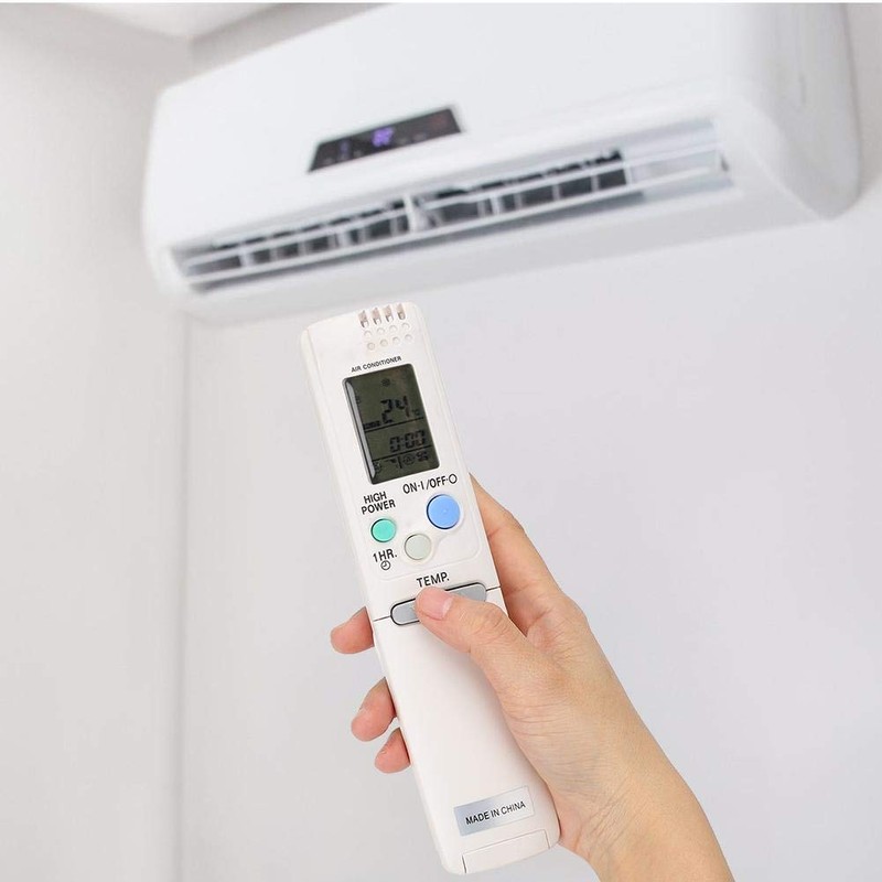 Yunir RCS-4MVPS4EX Remote, Air Conditioner Replacement Remote Control for Sanyo