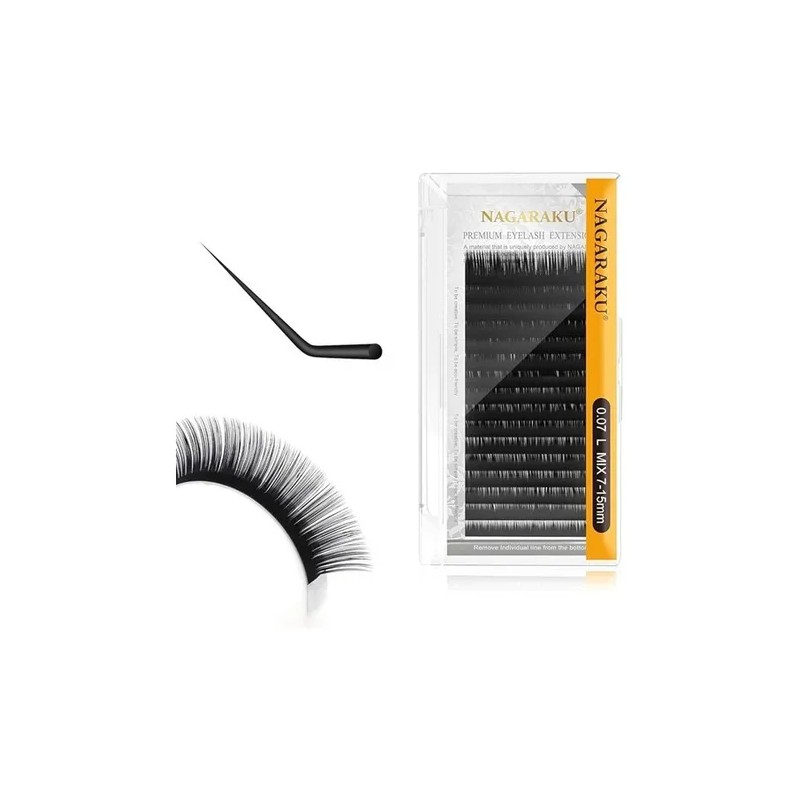 Extensiones De Pestañas Nagaraku Curva L