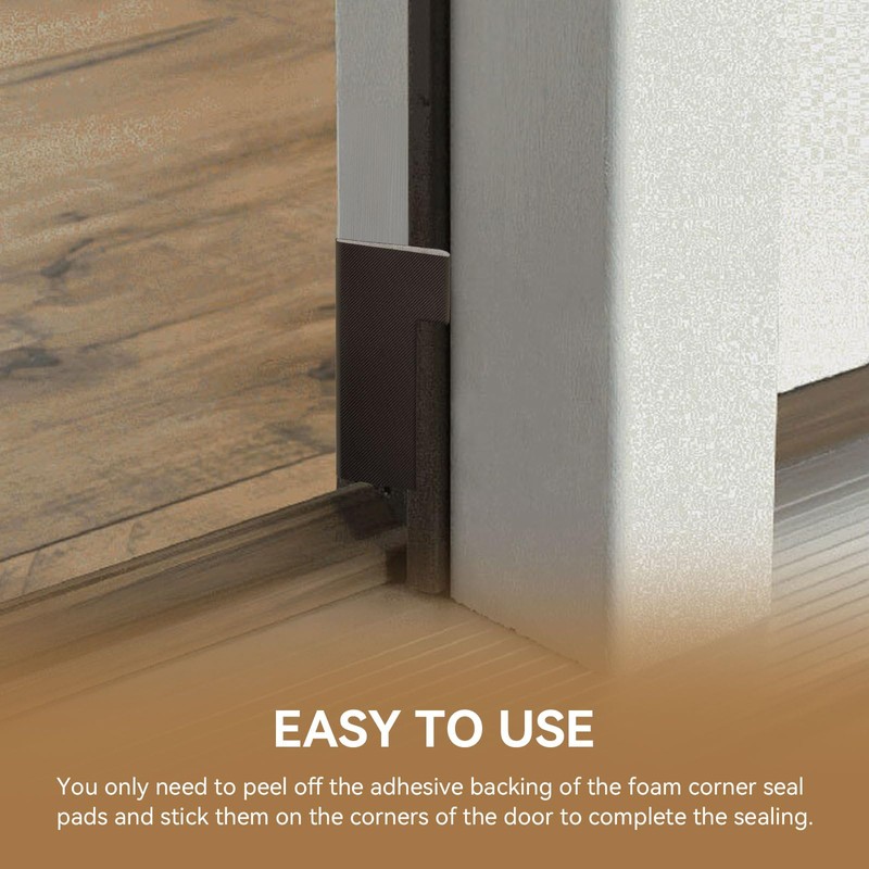 Door Weather Stripping Corner Seal Pad for Therma-Tru, Corner Seal