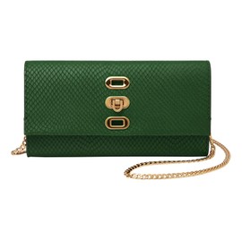 Fossil Penrose Wallet Medium Green, Medium Green