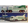 Hess 1999 Truck and Space Shuttle with Satellite