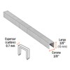 Truper GRANEU-3/8-10, Caja con 5000 grapas corona 3/8" calibre 22