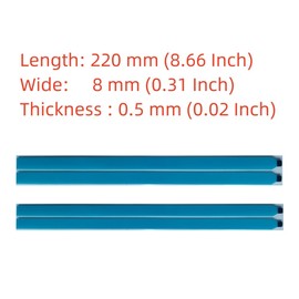 10Pcs Laptop Screen Double Sided Tape Replacement for Laptop LCD LED Screen Easy to Pull Adhesive Pull Tab Stretch Tape Blue