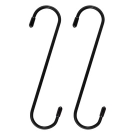 2 x Brake Piston Hanger for Repair Axle, Brake Pads, Brakes, Brake Caliper Tool Sets Hook with Rubber Tip for Brake Piston Reset, Car Tool (Black)