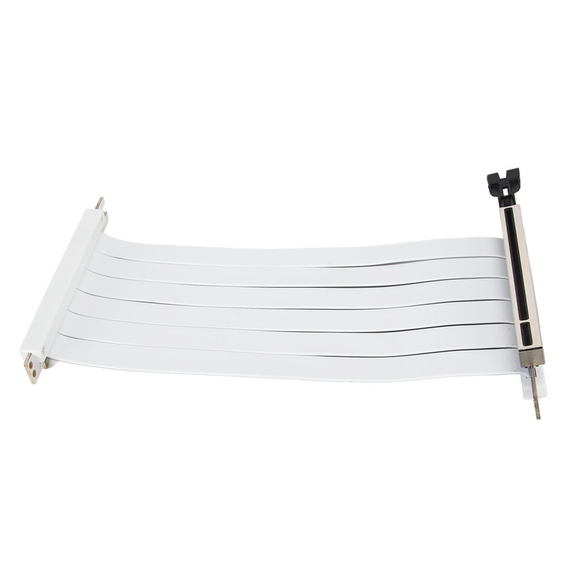 PCIE 3.0 X16 Riser Cable 180 Degree High Speed Flexible