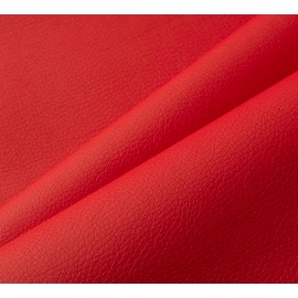 IPEA Faux Leather Red for Decor and Coating 140 x 50 cm - Made in Italy - Faux Leather for Sofas, Chairs, Clothing, Accessories - Upholstery Fabric Cover Fabric Leather Look - Half Metre