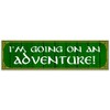 I'm Going On an Adventure Sticker Decal Notebook Car Laptop