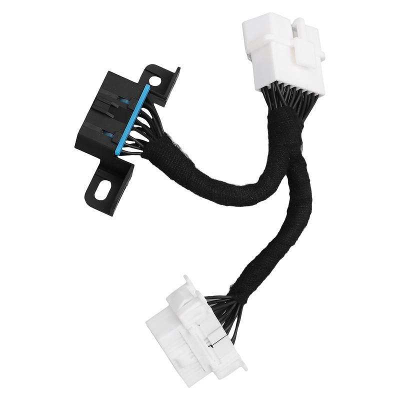 0.15m 16Pin OBD2 Splitter Extension Y Cable Male to Dual