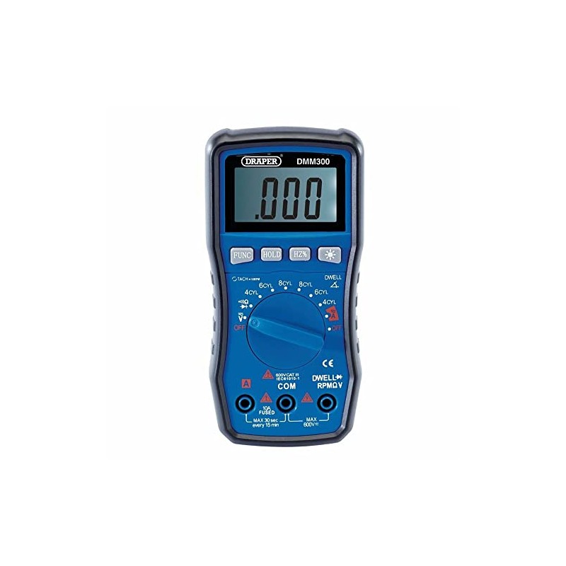 Draper 41821 Dmm300 Automotive Digital Multimeter