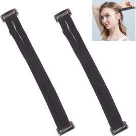 PINGTANYOUYU 2 Pcs Facelift Bands with Clips Patch Straps Adjustable Hairpin Facial Lifting Bands Facelift Bands Reusable Lifting Patch Elastic Bands for Makeup Facial Wrinkles Saggy Skin