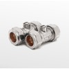 TC 15mm Isolations Valves Chrome Isolating Valve Compression & Easy