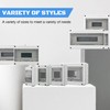 Surface-Mounted Distribution Box DIN Rail 1 Row 3 Modules 72
