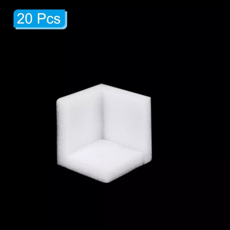 Partykill 파티킬 폼 코너 프로텍터 3.1x3.1x3.1인치 폴리에틸렌 엣지 가드 20개