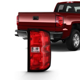 Fits 2016 2017 2018 2019 Chevy Silverado 1500 2500HD 3500HD | GMC Sierra 3500 HD Tail Lights Brake Lamp Left Driver