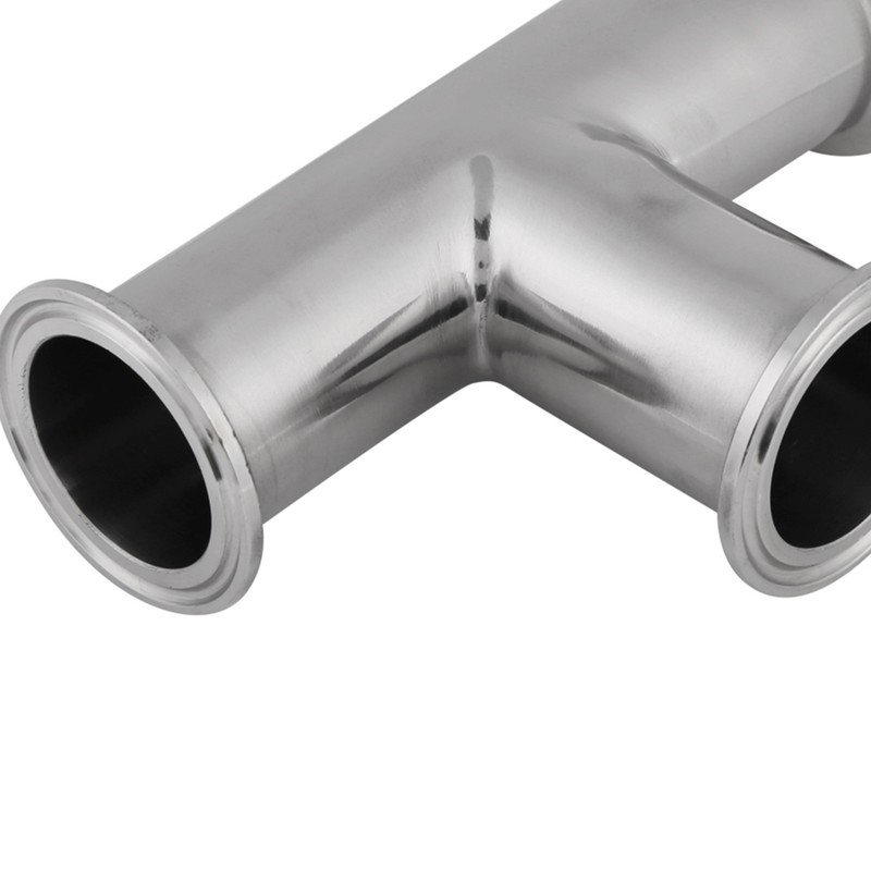 1 PCS Standard Stainless Steel Clamp Tee 3 Way Φ38*1.5