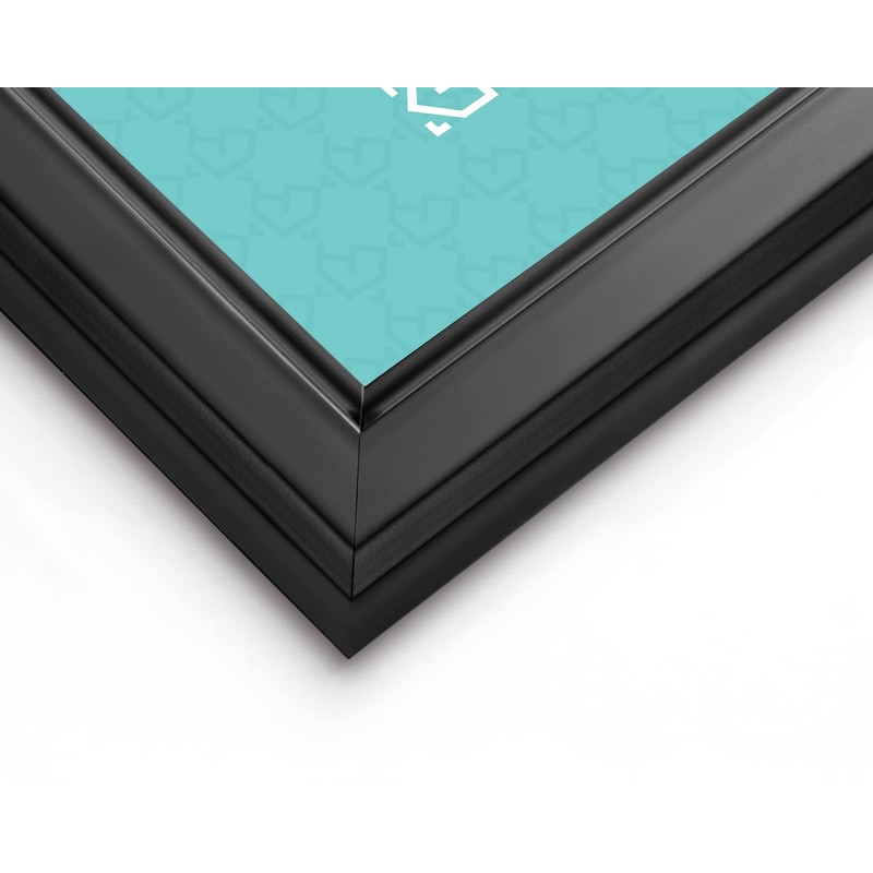 LaVie Home 4x4 Picture Frames (12 Pack, Black) Simple Designed
